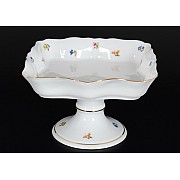 Салатник Мелкие цветы отводка золото Корона Queens Crown 26 см
