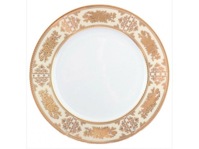 Набор тарелок Луиза Золотая роза Thun 25 см 6 шт