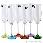 Набор фужеров для шампанского 220 мл GASTRO Арлекино 6 шт