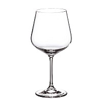 Набор бокалов для вина 600 мл Dora Crystalite Bohemia 6 шт