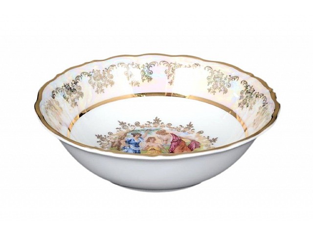 Набор салатников 19 см Мадонна перламутр Корона Queens Crown 6 шт