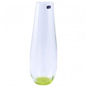 Ваза 34 см зеленая Waterfall Crystalite Bohemia
