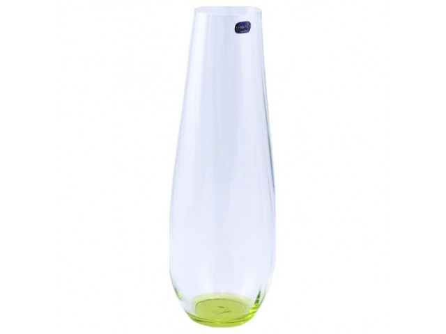 Ваза 34 см зеленая Waterfall Crystalite Bohemia Ваза 34 см зеленая Waterfall Crystalite Bohemia