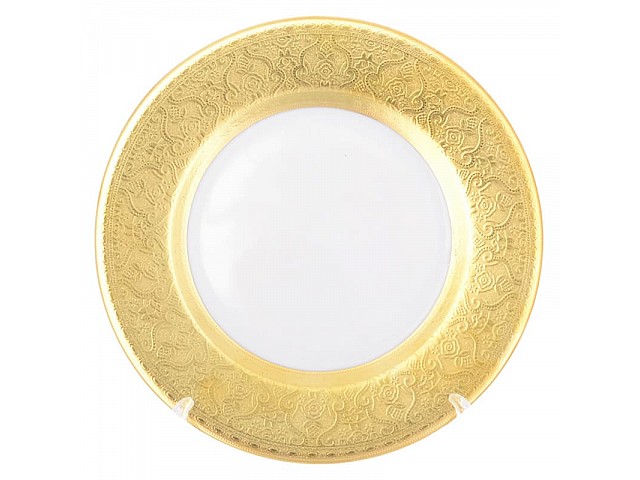 Набор тарелок Falkenporzellan Diamond Full Gold 17 см