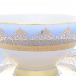 Набор чайных пар Falkenporzellan Constanza Marakesh Blue Gold 210 мл