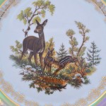 Набор тарелок Repast Охота зеленая Мария-тереза R-L 25 см