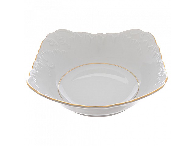 Салатник Repast Rococo Золотая полоса 24 см