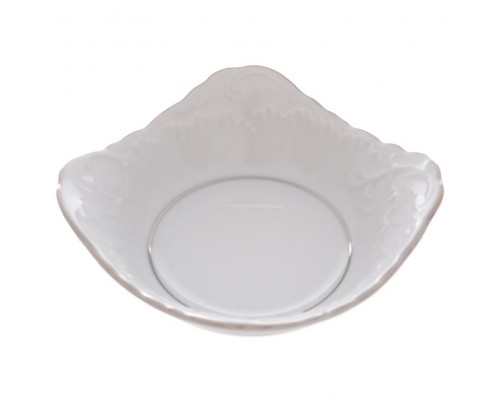 Набор салатников Repast Rococo Платиновая полоса 14 см