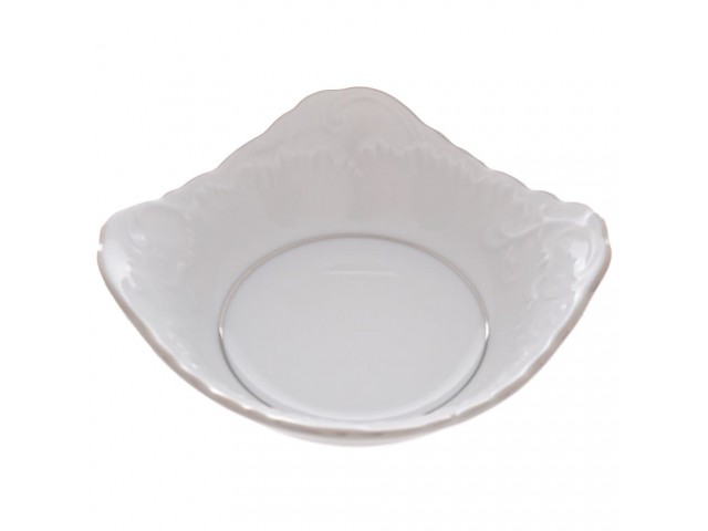 Набор салатников Repast Rococo Платиновая полоса 14 см