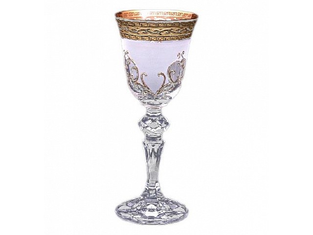 Набор рюмок для водки Версачи Кристина B-G фон Bohemia Crystal