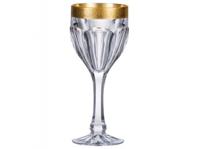 Набор бокалов для вина 190 мл Сафари голд С-Т Bohemia Crystal