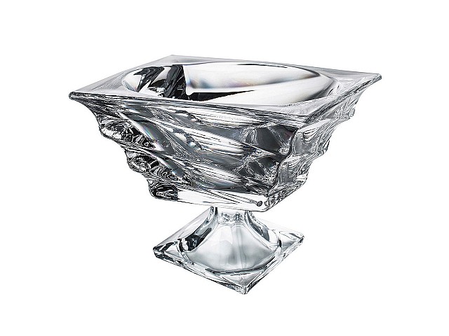 Конфетница Casablanca Crystalite Bohemia на ножке 18 см