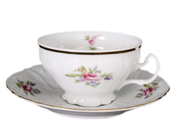 Набор чайных пар Полевой цветок Bernadotte 205 мл (6 пар)