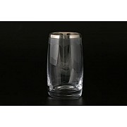 Набор стаканов для воды 250 мл Идеал Платина Crystalite Bohemia 6 шт