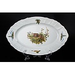 Блюдо овальное 34 см Бернадотт Охота