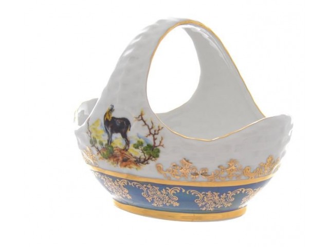 Корзина 17 см Охота зеленая Корона Queens Crown