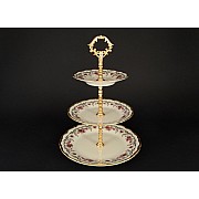 Этажерка (Горка) 3 яруса Анжелика Слоновая кость Амадеус MZ