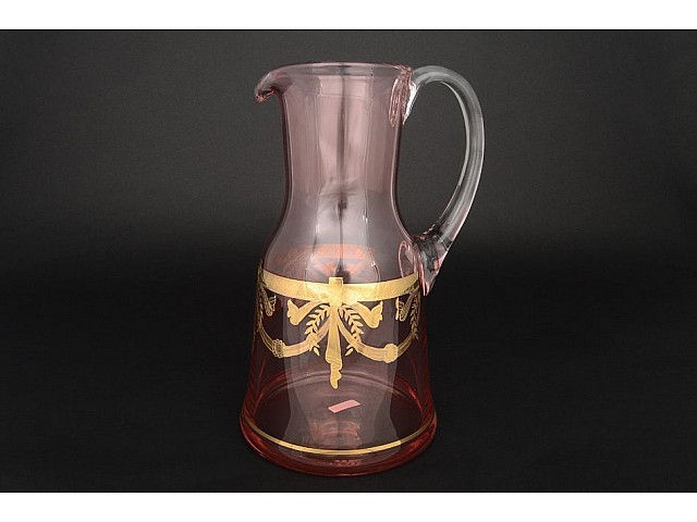 Графин Bohemia Crystal 1,5 л розовый Графин Bohemia Crystal 1,5 л розовый