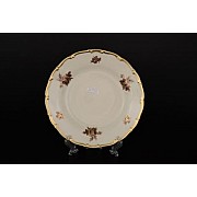 Набор тарелок 19 см Анжелика Слоновая кость Роза MZ 6 шт