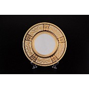 Набор тарелок 21 см Falkenporzellan Diadem Black Creme Gold 6 шт