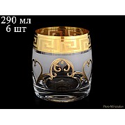 Набор стаканов для виски 290 мл Идеал Костка R-G фон Bohemia