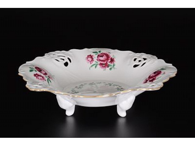 Фруктовница (Барбарина) 24 см Офелия Плетистая роза Отводка золото MZ