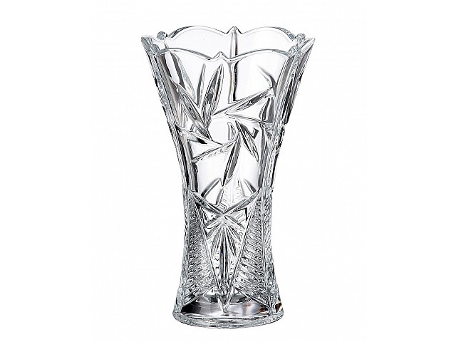 Ваза для цветов Pinwheel Crystalite Bohemia узкая 25 см