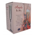 Набор фужеров для шампанского 190 мл Bohemia Crystal