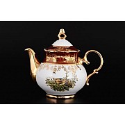 Чайник500 мл Магнолия Охота Красная MZ