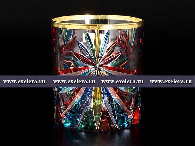 Набор стаканов для виски Дуэзетта Bohemia Crystal 6 шт