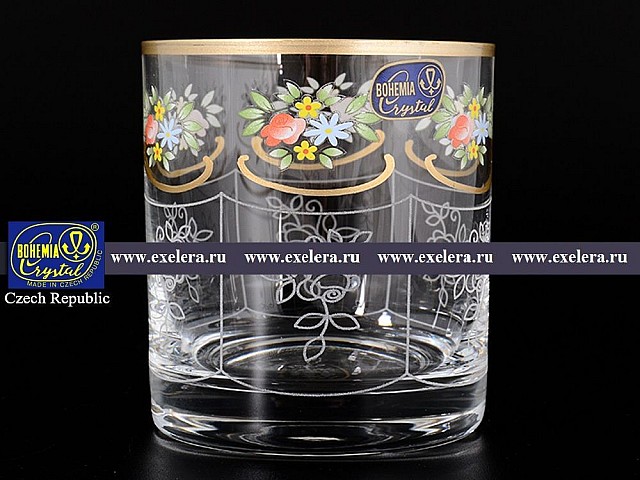 Набор стаканов для виски 280 мл Crystalite Bohemia 6 шт