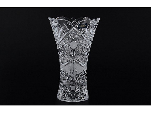 Ваза для цветов Tucana Crystalite Bohemia узкая 20 см