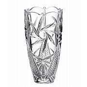 Ваза для цветов Pinwheel Crystalite Bohemia широкая 25 см