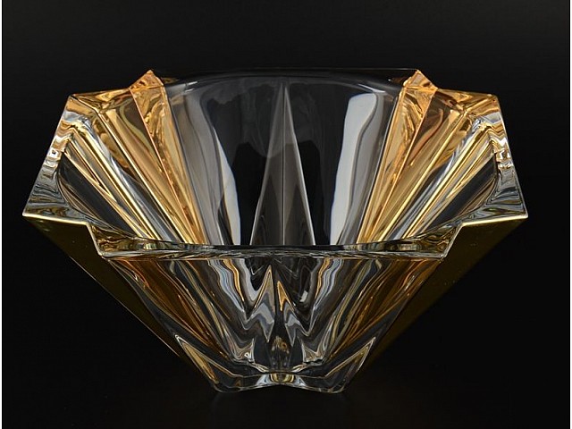 Фруктовница 30 см Metropolitan B-G фон Bohemia Crystal