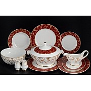 Столовый сервиз Престиж red Royal на 6 персон