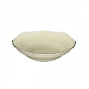 Набор салатников 13 см Бернадотт Платиновый узор BE-IVORY 6 шт