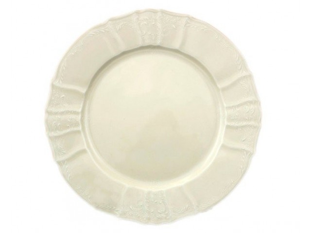 Набор тарелок 17 см Бернадотт Белый узор BE-IVORY 6 шт