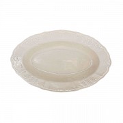 Блюдо овальное 24 см Бернадотт Недекорированный BE-IVORY