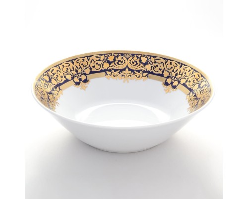 Салатник Falkenporzellan Natalia Cobalt Gold 24 см