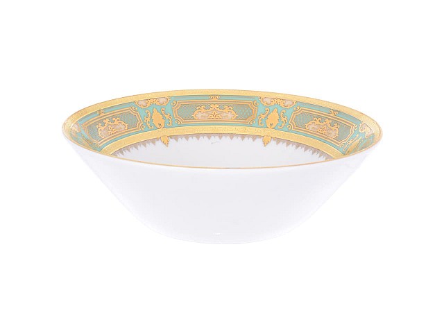 Набор салатников Falkenporzellan Donna Seladon gold 19 см