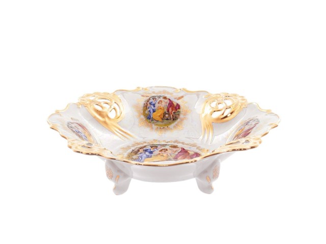 Фруктовница (Барбарина) Queen's Crown Мадонна перламутр 32 см