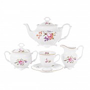 Чайный набор Repast Мейсенский букет на 6 персон 15 предметов