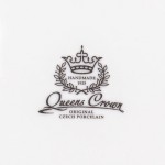 Набор пиал Queen's Crown Золотая роза 10 см