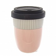 Чашка Coffee to go Lifestyle Bellevue 200 мл персиковая
