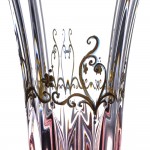 Ваза для цветов 30 см Wellington Evpas розовая