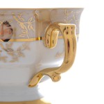 Набор чайных пар Queen's Crown Aristokrat Лист Бежевый 220 мл