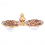 Столовый сервиз Queen's Crown Aristokrat Лист красный на 6 персон 27 предметов