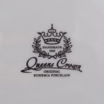 Блюдо на ножке Queen's Crown Охота красная 34*29 см