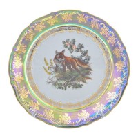 Набор тарелок Repast Охота зеленая Мария-тереза R-L 27 см