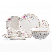 Столовый сервиз Цветы и бабочки Royal Classics на 6 персон 25 предметов